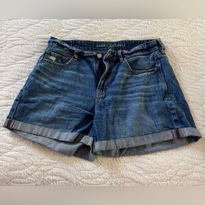 American Eagle Outfitters Tom Girl Women's Blue Denim Shorts